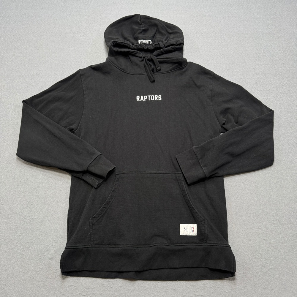 Peace‎ Collective NBA Toronto Raptors Hoodie Mens S Black Pullover Basketball